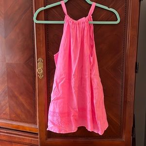 Fun bright pink Crown and Ivey top